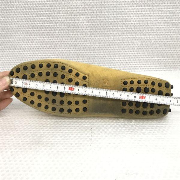 TOD’S leather moccasin driving shoes 36 22.5-23 yellow brown(USED)
