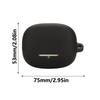 Soft Silicone Protective Case Cover Lightweight Silicone Earbud  Case Scratch Resistant Earbud Case Suitable for Earbud 