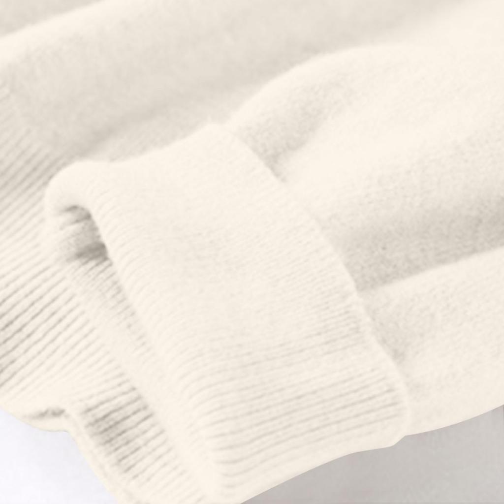 Girls Long Sleeve Pullover Sweater for Kids Soft Knit Crewneck Lightweight Casual Top for Children School Wear