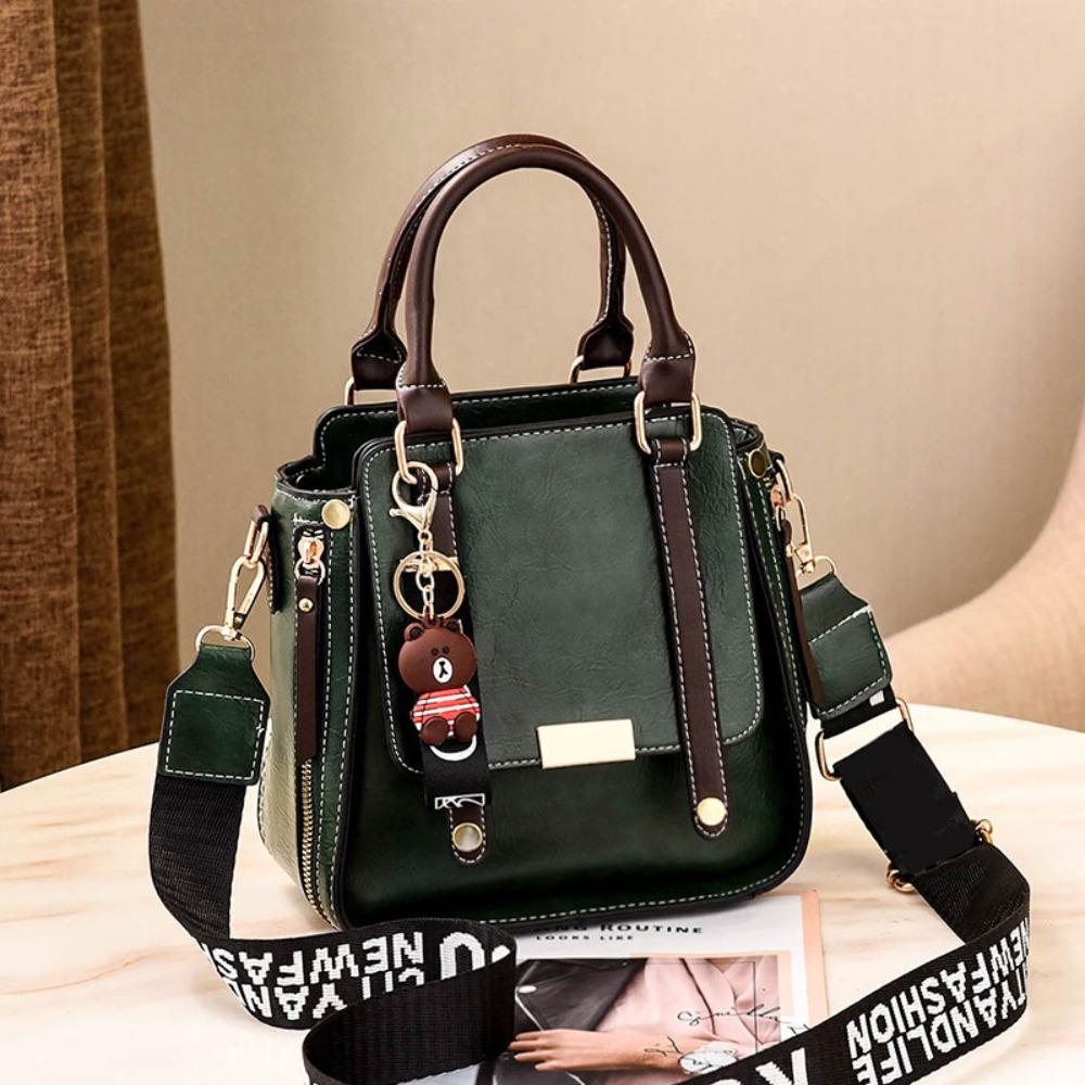 Handbag Korean Version Simple Casual New Fashion Retro Temperament Single Shoulder Crossbody Bag