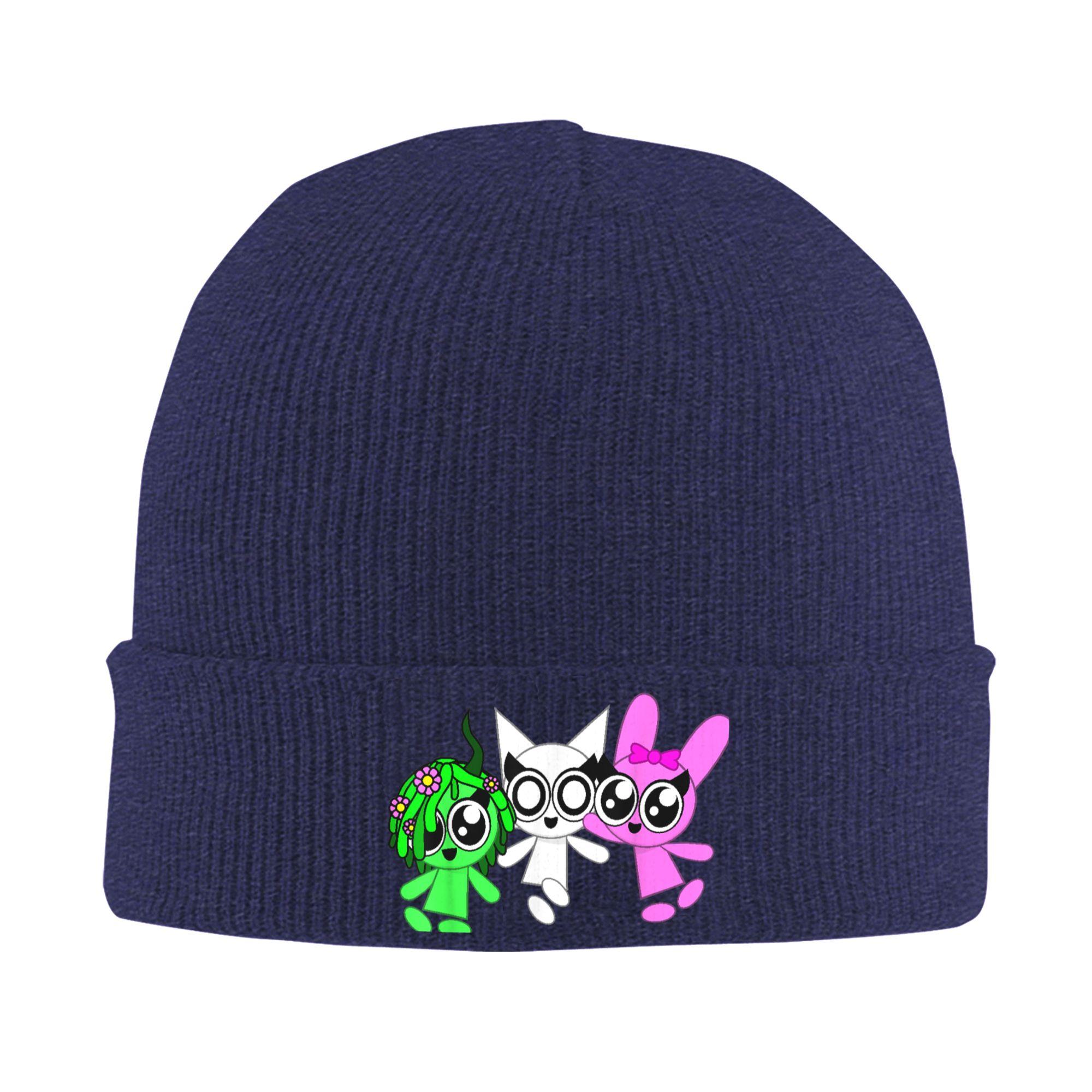 

Sprunky Girls Vinera Wenda Pinki Winki Knitting Hat Caps Unisex Adult Outdoor Sport Beanie Hats Autumn Head Wrap Bonnet Hats One Size