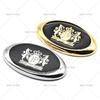 3D Metal VIP JP Emblem Universal Car Side Fender Personalized Creative Scratch Cover Modification Badge