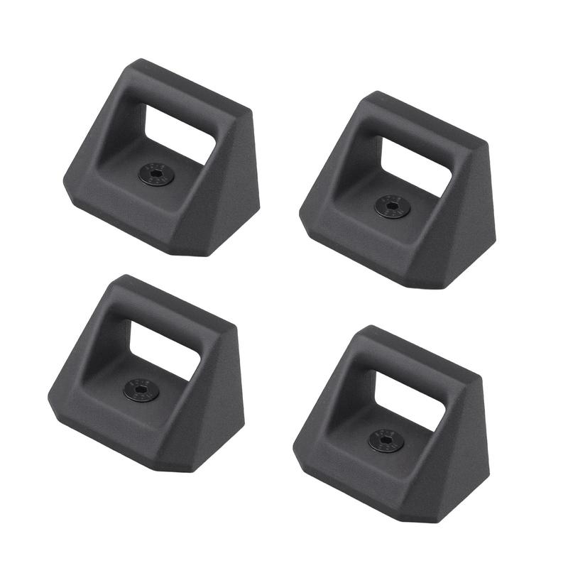 Spare Aluminum Alloy L Track Cleat Hooks Bed Rail Anchors Track Accessory for Tesla Cybertruck 2024