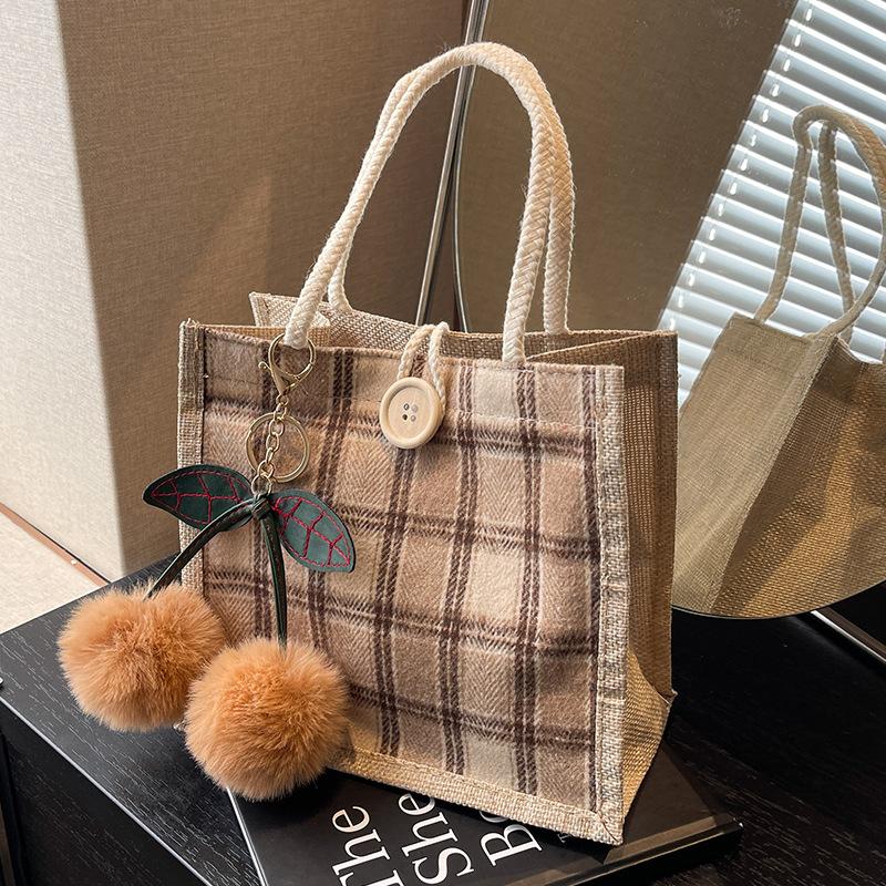 This Year'S Popular Lunch Box Bento Bag Women'S Shoulder Tote Bag Small Fresh Small Satchel Women