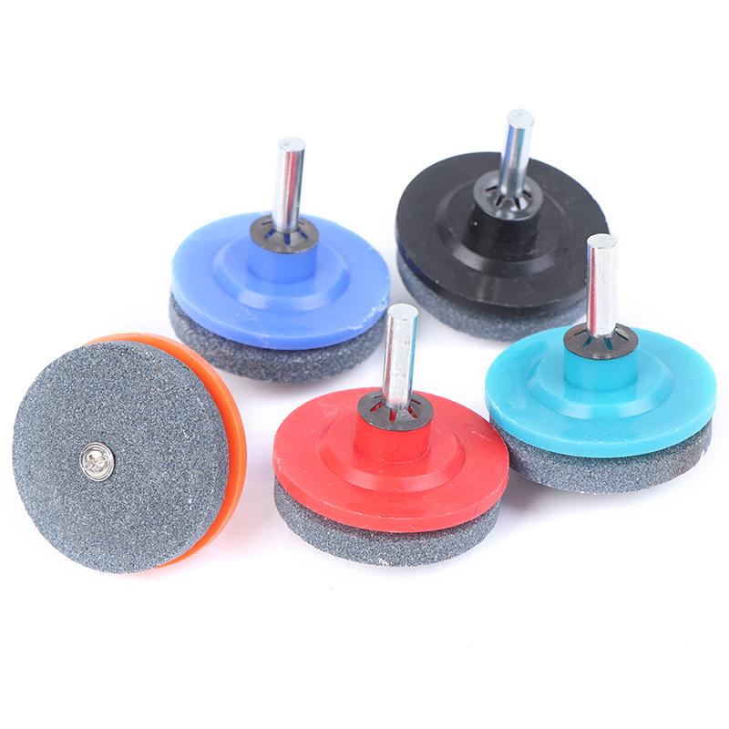 1 Pcs Lawn Mower Blade Sharpener Drill Lawnmower For Power Drill Cut Sharpener