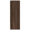 LED Sideboard Brown Oak Effect 38 x 34 x 100 cm Engineered Wood