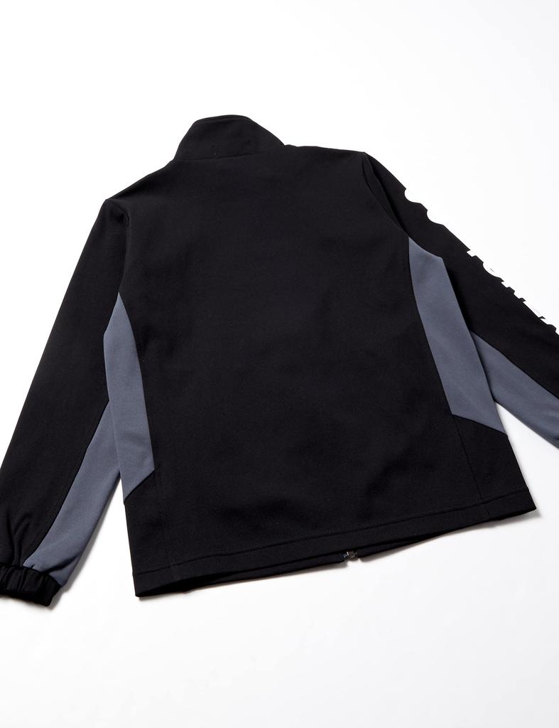 Yonex Knit Black J120 Boys' Warm-Up Shirt, (007)