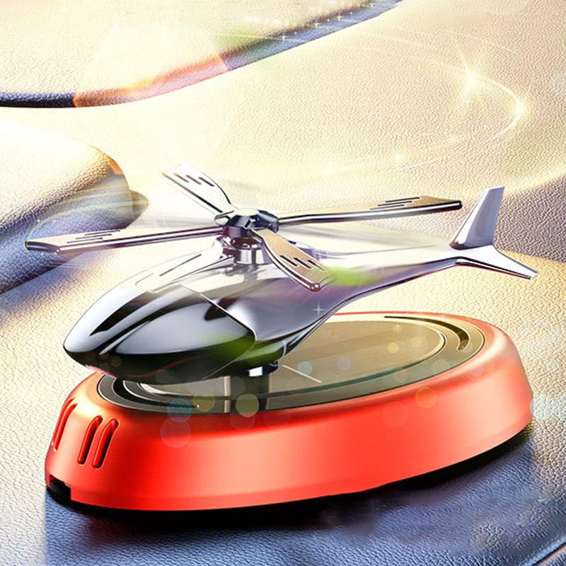 Car Perfume Ornament  Airplane Fragrance Air Freshener Universal Solar Energy Flavoring Diffuser Plane Auto Dashboard