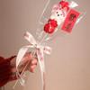 Spring Festival Candied Hawthorn Twist Stick Bouquet: New Year Decoration & Children's Gift