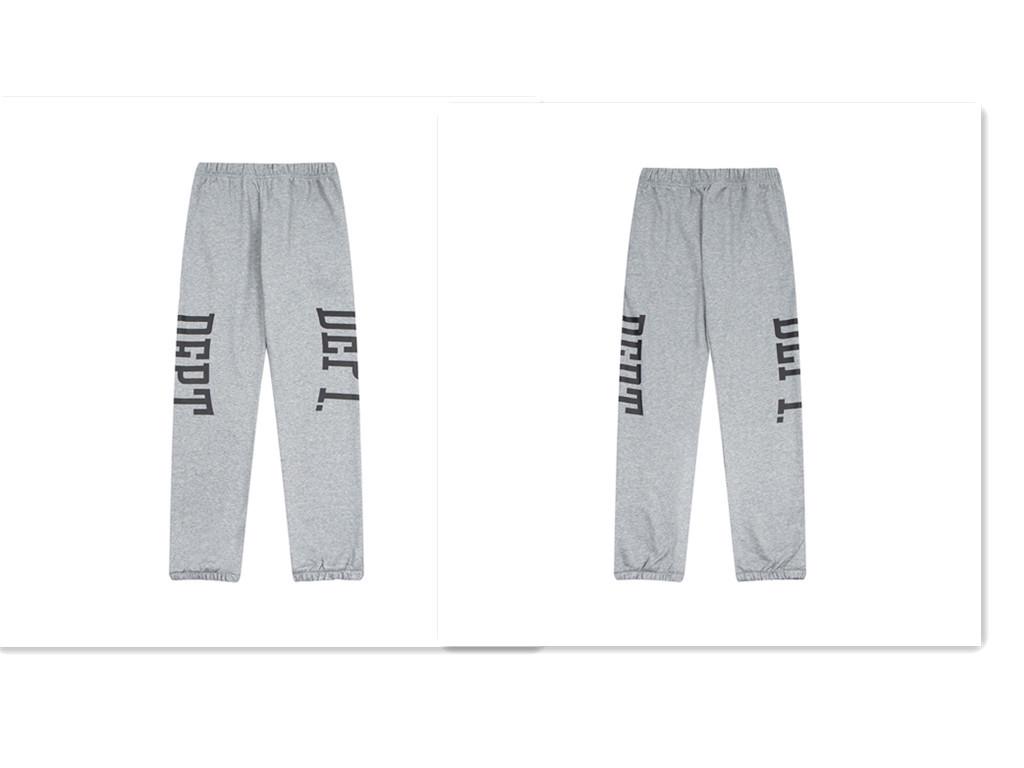 GALLERY DEPT Men's Classic Hand-Painted Splatter Graffiti Cotton Sweatpants