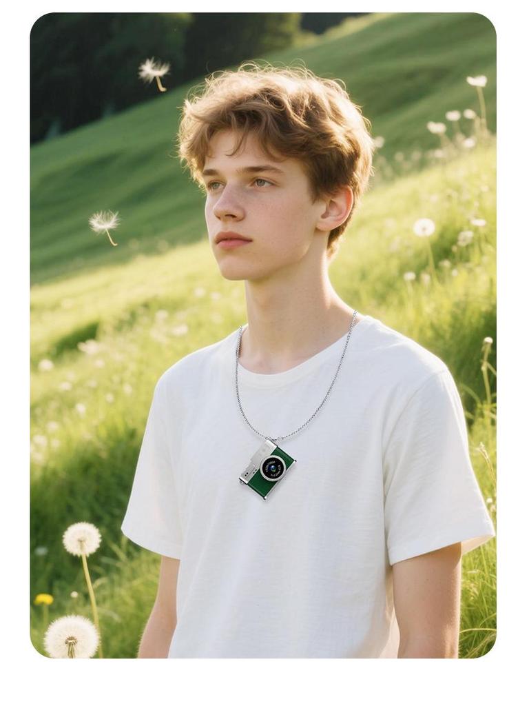 Retro Mini HD Digital Camera for Students: Portable Photo & Video Recorder