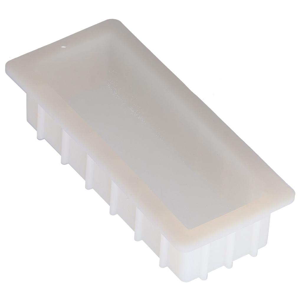 1400ml Silicone Soap Mold NoStick Reusable Rectangular Bread Mold for Home Bakery