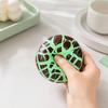 Wax Cracking Ball Squeeze Toy, Crispy Chocolate Ball Stress Relief Toy, Slow Rising Fidget Ball with Crackable Texture, Party Favors