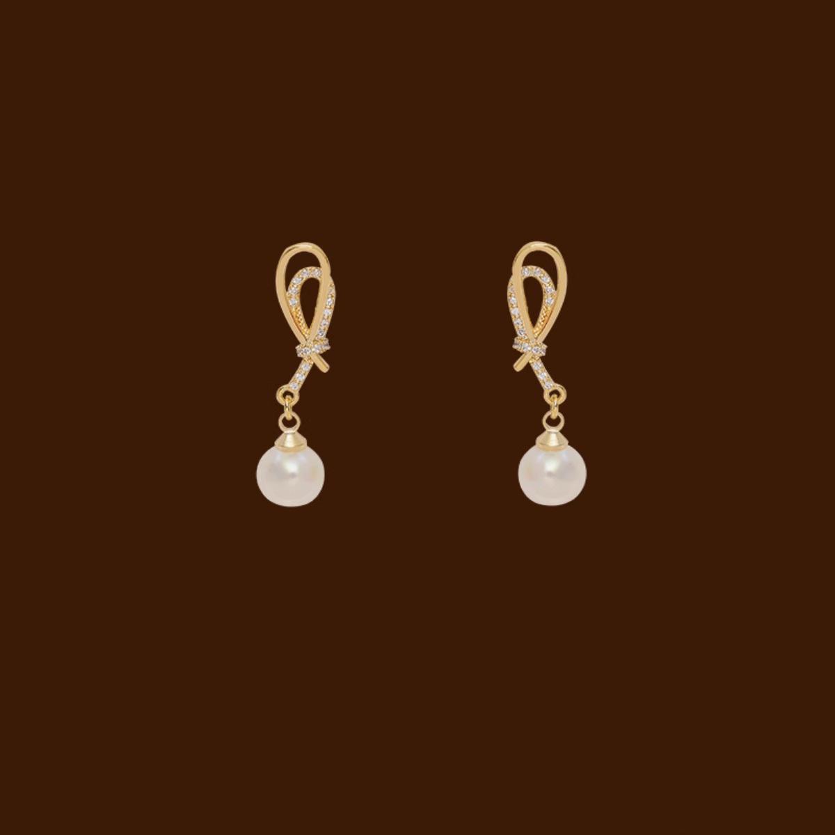 

High-End Retro Pearl Ear Clips for Non-Pierced Ears: Elegant Women s Earrings