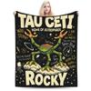 Rockys Project Hail Mary Fists My Bump Aliens Comic Blanket Fleece Air Conditioning Throw Blanket for Sofa Bedroom Bedspread