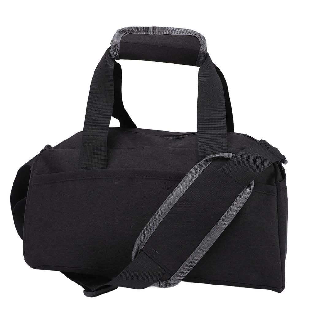 Small Gym Bag Black Color Adjustable Strap Waterproofing Portable Sports Duffle Gym Bag for Travel