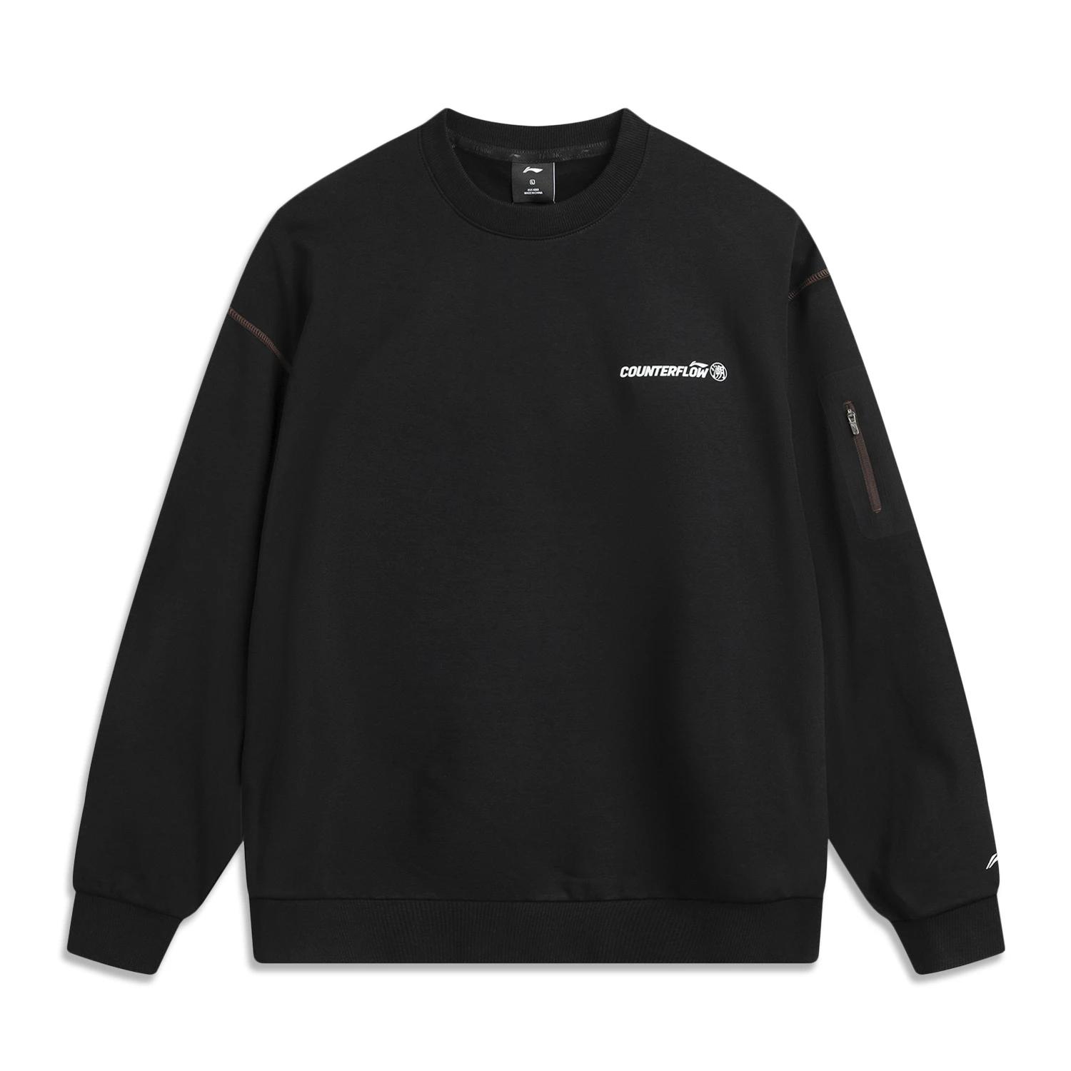 Li Ning Outdoor Collection Sweatshirt Unisex AWDW439-1 L