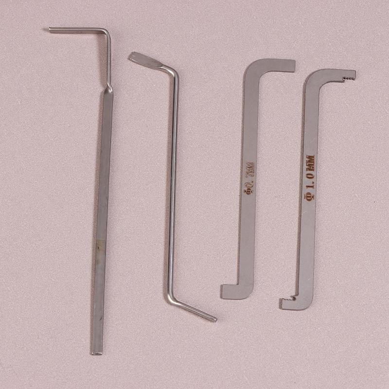 6/11Pcs High Quality Practical Lock Tool Set Replacement Turning Tool / Double Head Tension Wrench Emergency Tools