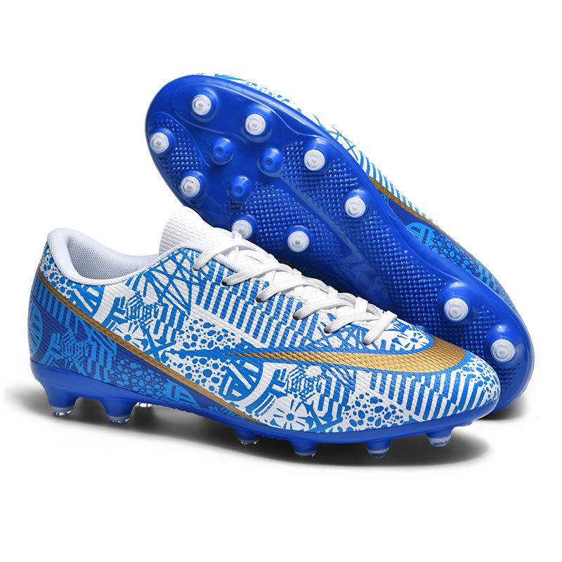 

Leather feet DingTalk youth training low-top campus broken football shoes and shoes students artificial turf price 33