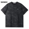 Mark Fairwhale Men's Tie-Dye Gradient Embroidered Round Neck T-Shirt