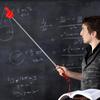 GANAZONO Extendable Pointer Adjustable from 35cm to with Soft for Classroom and Presentation Stick, 55cm, Handle, Use.