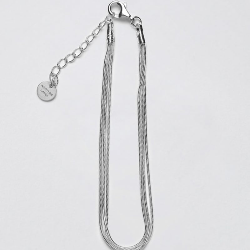 Another Layer Three Line Bracelet (silver925)