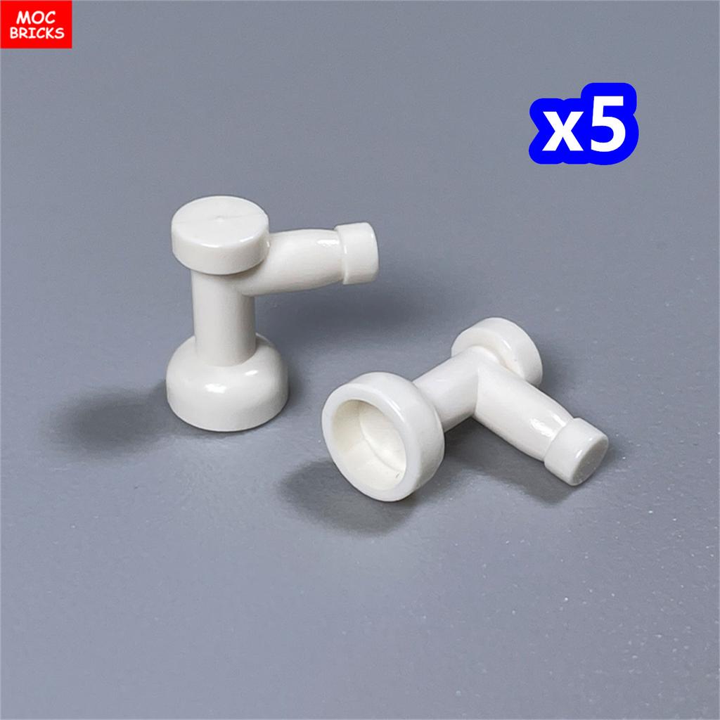 MOC Bricks 4599 Tap 1x1 Faucet With Hole Connecting Accessories Educational Building Blocks Assembled Toys Kids Gift