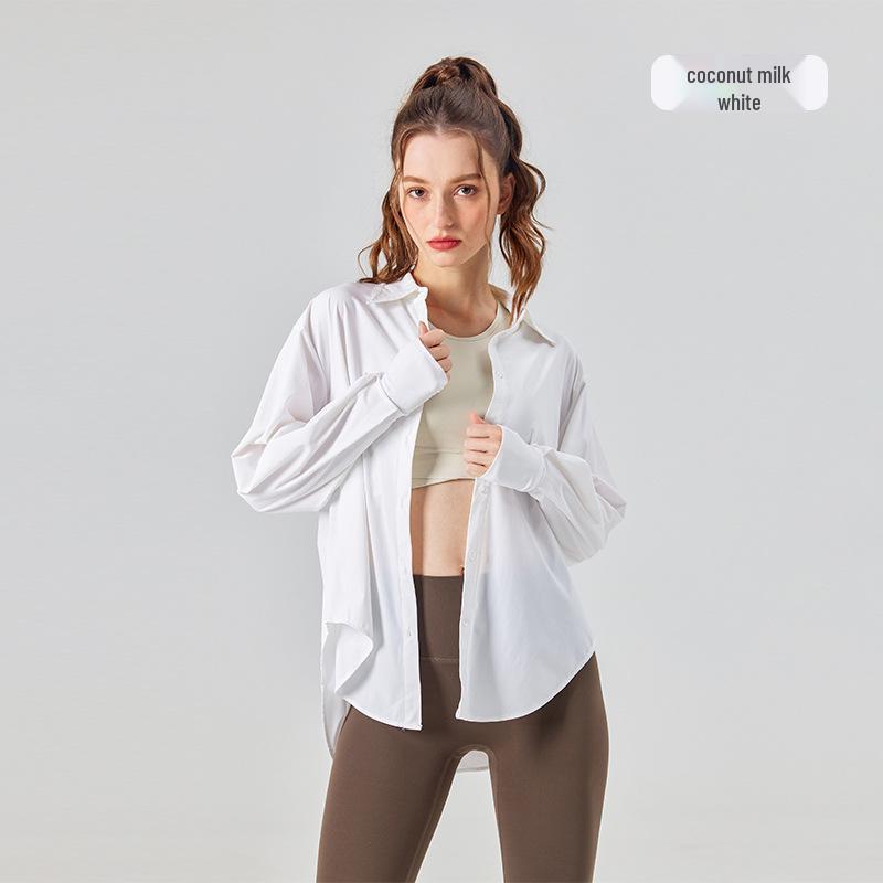 

Женский оригинальный кардиган с защитой от солнца - Французский шик, легкий топ с длинным рукавом L/XL