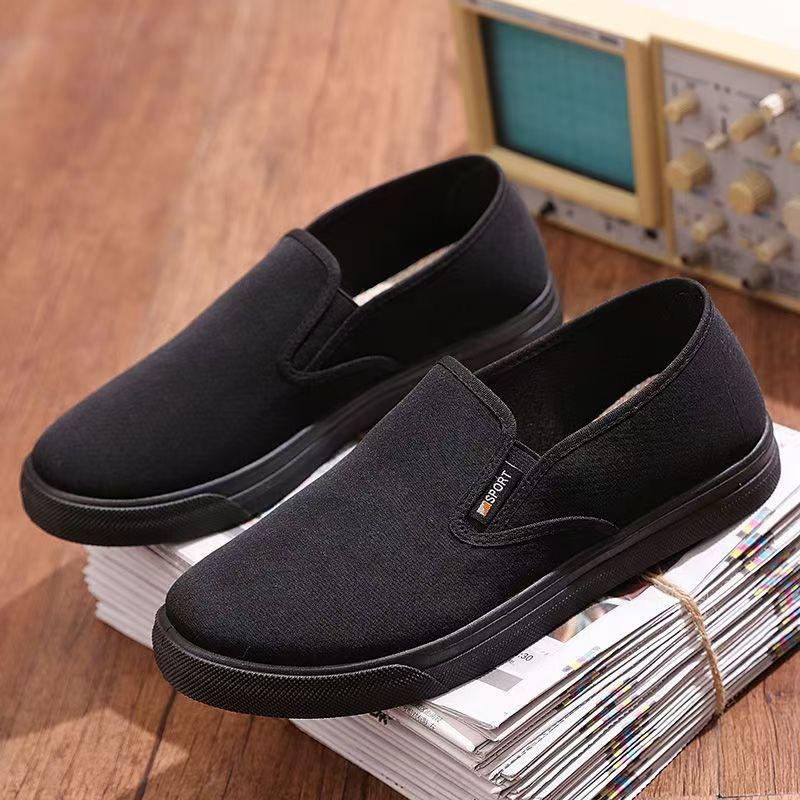 Cloth shoes spring breathable thin soft-soled canvas shoes comfortable shoes velvet cloth shoes