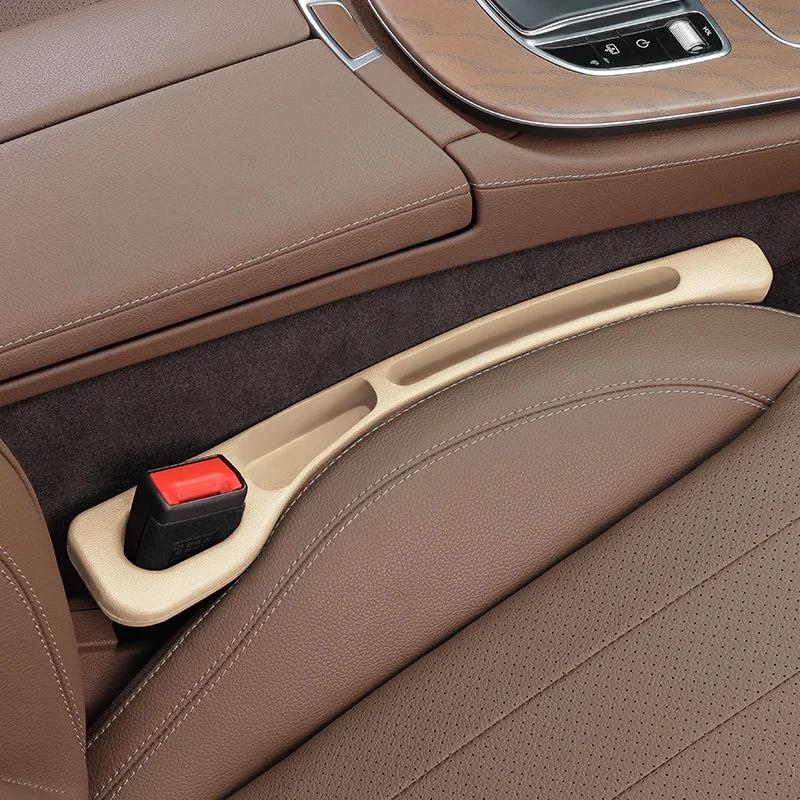 Car Seat Gap Stuff Side Seam PU Car Gap Filler Leakproof Seat Gap Storage For Nissan Juke Qashqai J10 J11 Tiida