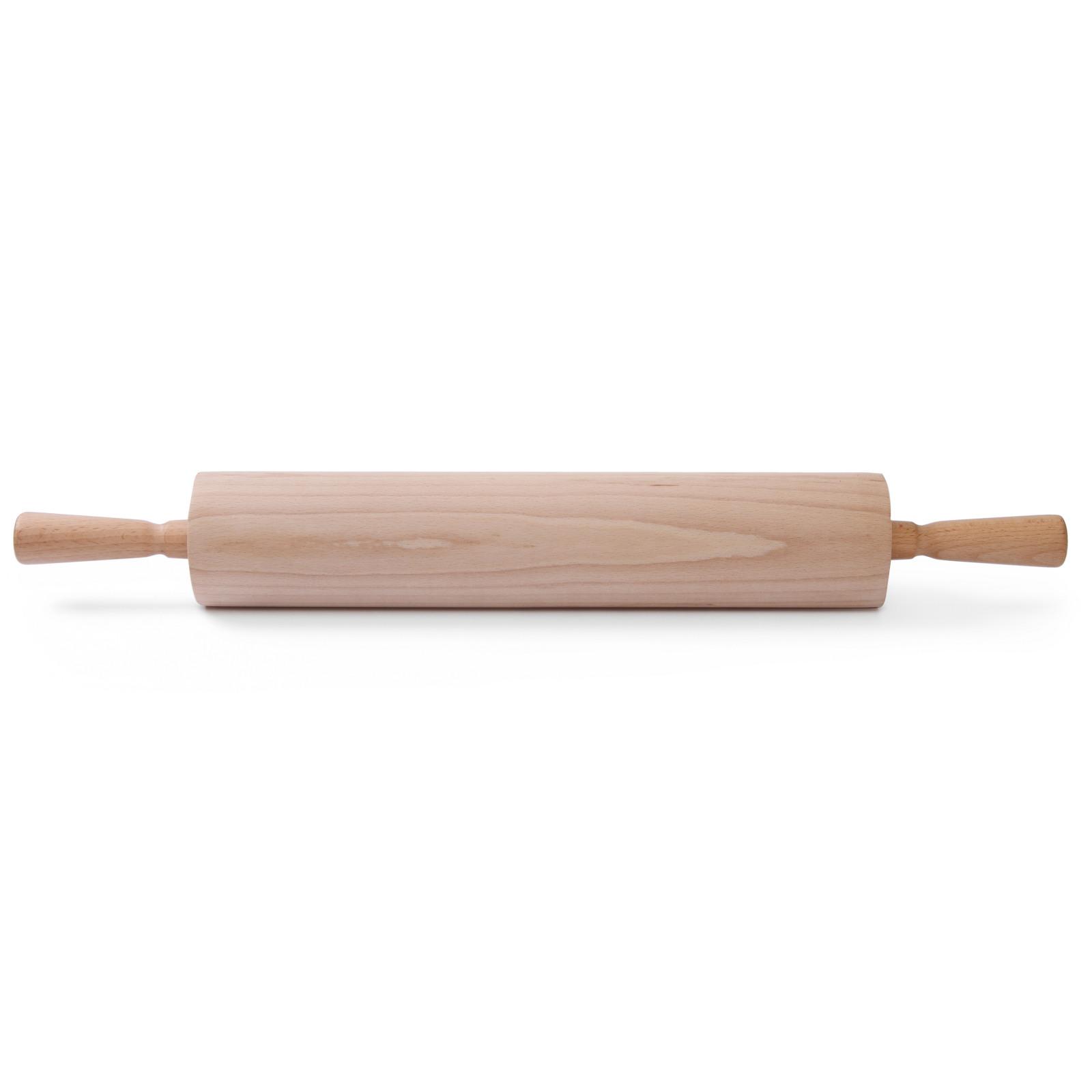Wooden rolling pin with ball bearings, diameter 75mm, length 395605mm Hendi 515020