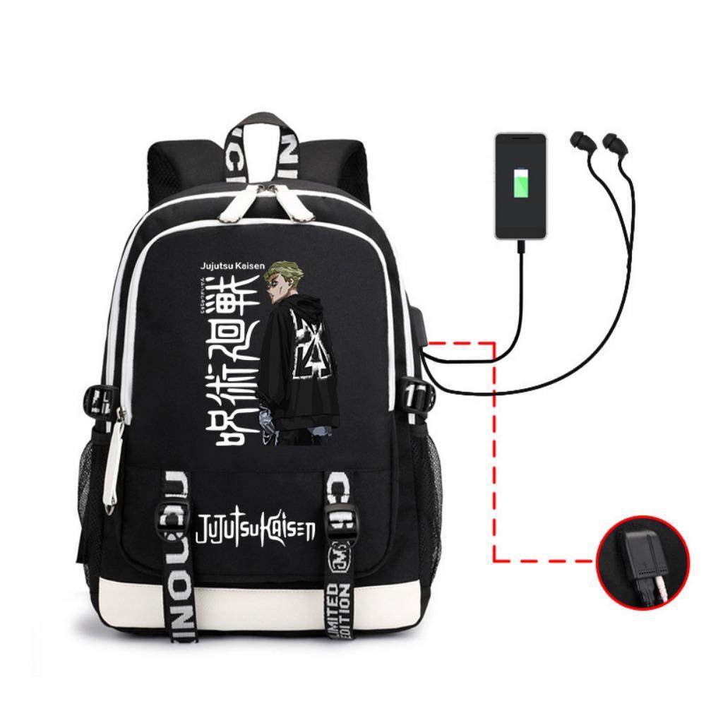 Sunman Spell Peripheral Backpack USB Charging Large Capacity Computer Bag School Bag