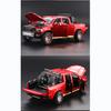 1/32 Toy Trucks for Boys RAM TRX 1500 Diecast Metal Pickup Truck Toys Pull Back Model Cars with Light and Sound for Kids Aged 3-7