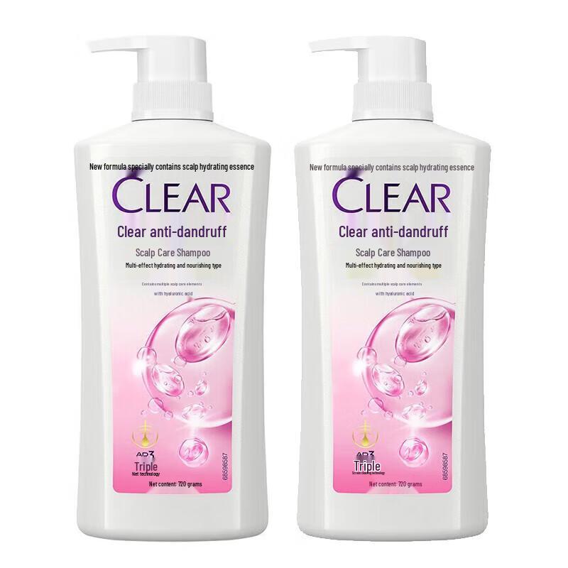 

Clear Scalp & Hair Жіночий зволожуючий шампунь (2-пакет)