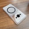 Case for Xiaomi Redmi A3x,A3,POCO C61 Wireless Charging Magnetic Ring Casing Anti-Fingerprint Matte Cover