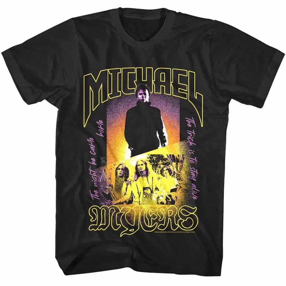 Halloween Michael Myers & his Girls Men s T Shirt XS