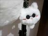 Jujutsu Kaisen Satoru Gojo White Cat Plush Pendant Cosplay 10cm Pet Cute Stuffed Doll Keychain Bag Decoration Toy