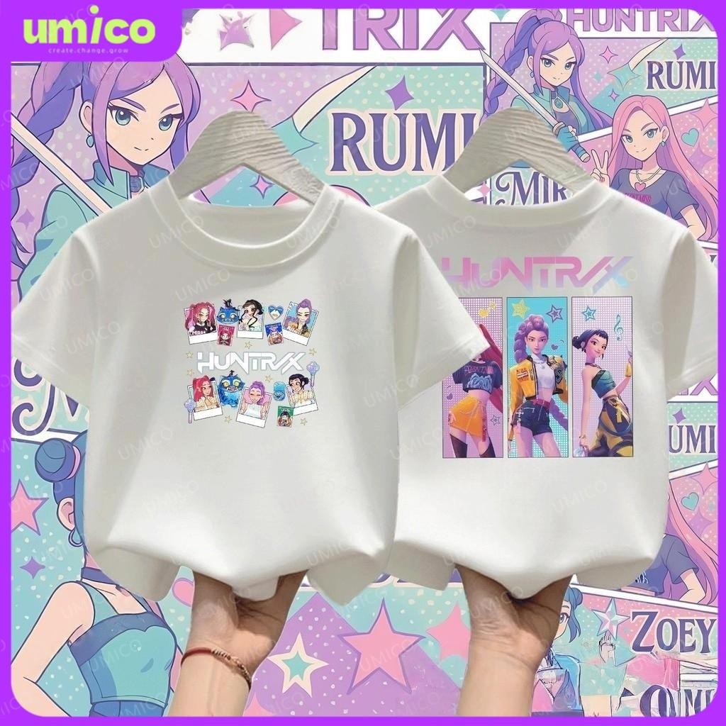 New Fashionable Children's Clothing Trendy Anime Printed Comfortable Round Neck T-shirt