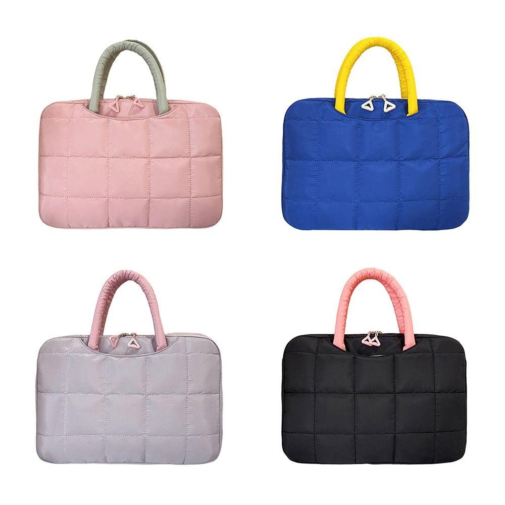 Portable Shockproof Laptop Handbag Waterproof Nylon Notebook Bag Soft Case Notebook Case