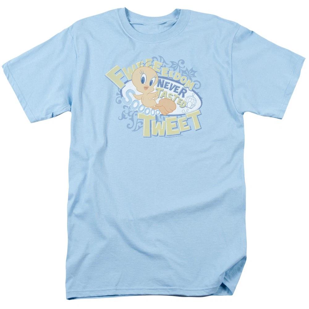 Looney Tunes - Fweedom - Unisex Short Sleeve Children s T-shirt - Blue 130