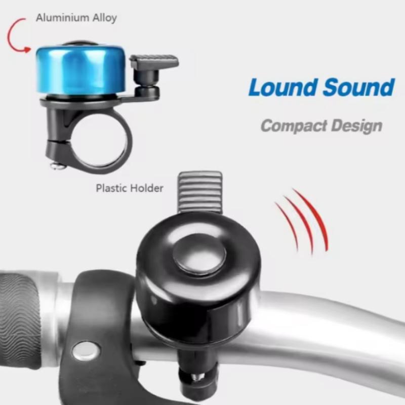 Accessories Alloy Mountain Road Bike Horn Sound Alarm Bicycle Bell Alloy for Safety Cycling Handlebar Ring Bicycle Bell