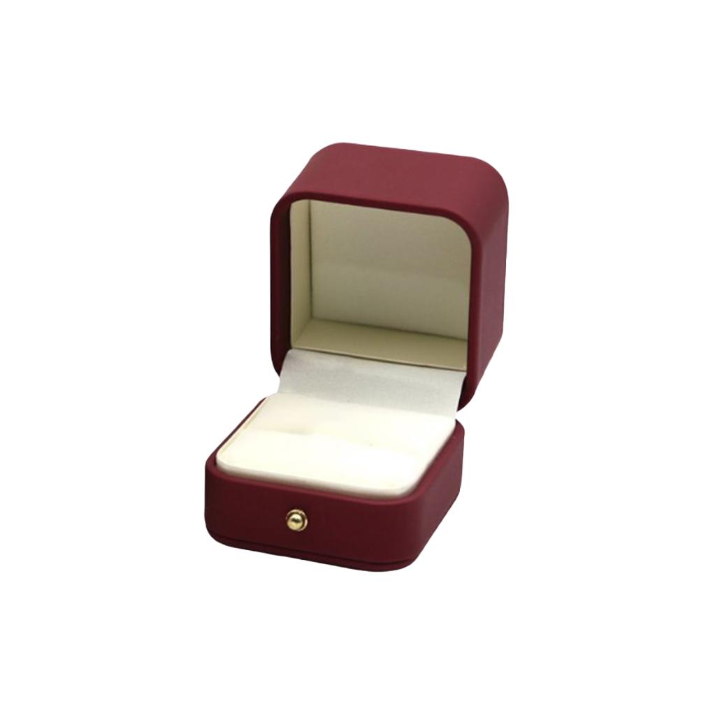 

Box Ring Square Filleted Corner Romantic Vintage Boxes Jewelry Storage Supplies Home Proposal Case Engagement Memento