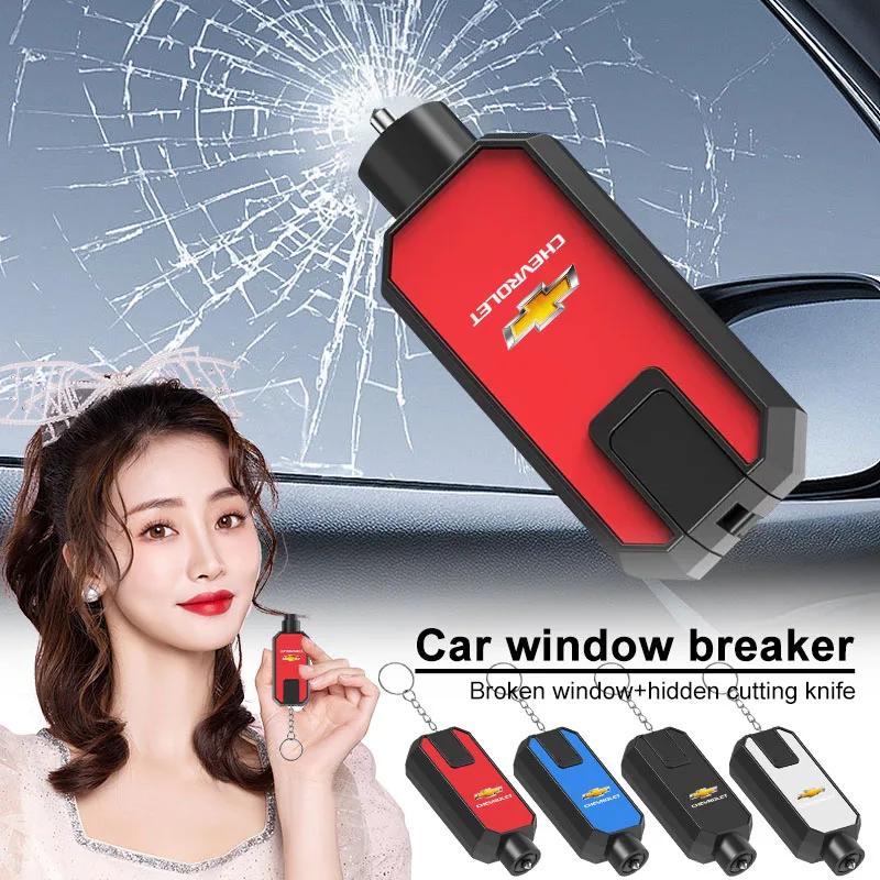 Multifunctional Car Safety Hammer Emergency Window Breaker Car Supplies for Chevrolet Cruze Spark Captiva Suburban Camaro Malibu ans123