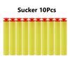 EVA Soft Bullet Round Suction Head Refill Darts Bullets for Gun Kids Toy Guns Accessories Bullets for Series Blasters Xmas