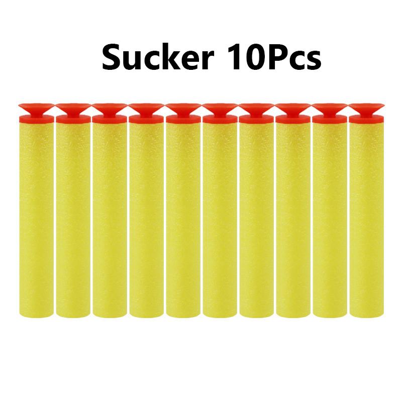 EVA Soft Bullet Round Suction Head Refill Darts Bullets for Gun Kids Toy Guns Accessories Bullets for Series Blasters Xmas