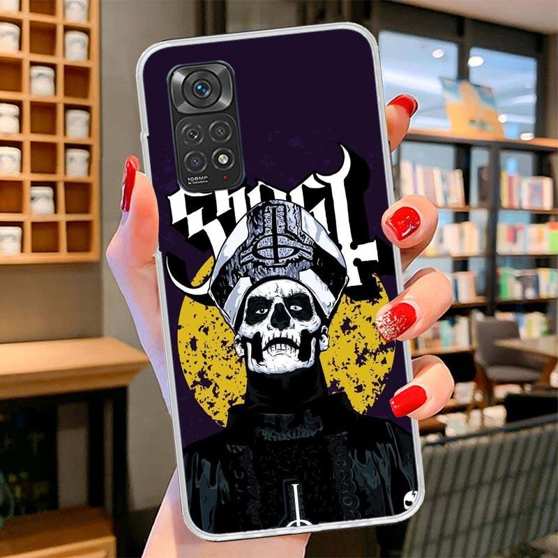 Ghost Papa Emeritus Cover Phone Case For Xiaomi Redmi Note 15 14 13 12 11 10 Pro Plus 14S 12S 11S 11T 11E 10S Soft Fundas Shell