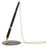 Metal Ballpoint Pen Secure Chain Attached Base Stand Desk Office Counter Signature Pens Stationery