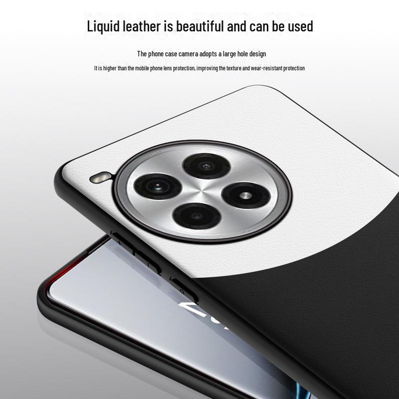 OnePlus Ace3 Pro Liquid Leather Protective Case - Anti-Fall & Anti-Fouling