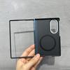 High Quality Magnetic 1500D Carbon Fiber Pattern PC Case for For Samsung Galaxy Z Fold 8 Kevlar Skin Feel Wireless Charge Cover