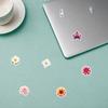35-100pcs Natural Plant Flowers Stickers For Waterproof Diy Decorative Stickers For Mobile Phone Case Luggage Skateboard